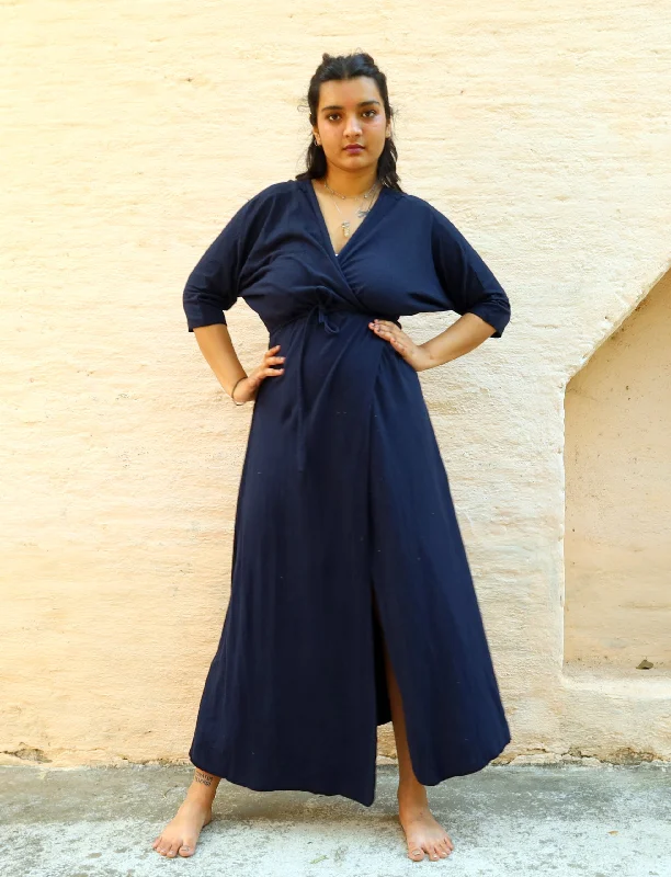Flip Wrap Migration Long Dress Tunics Gym athletic