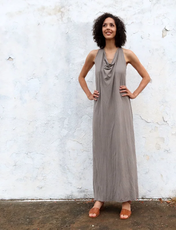 Float Neck Racerback Ojai Long Dress Tunics Cozy soft