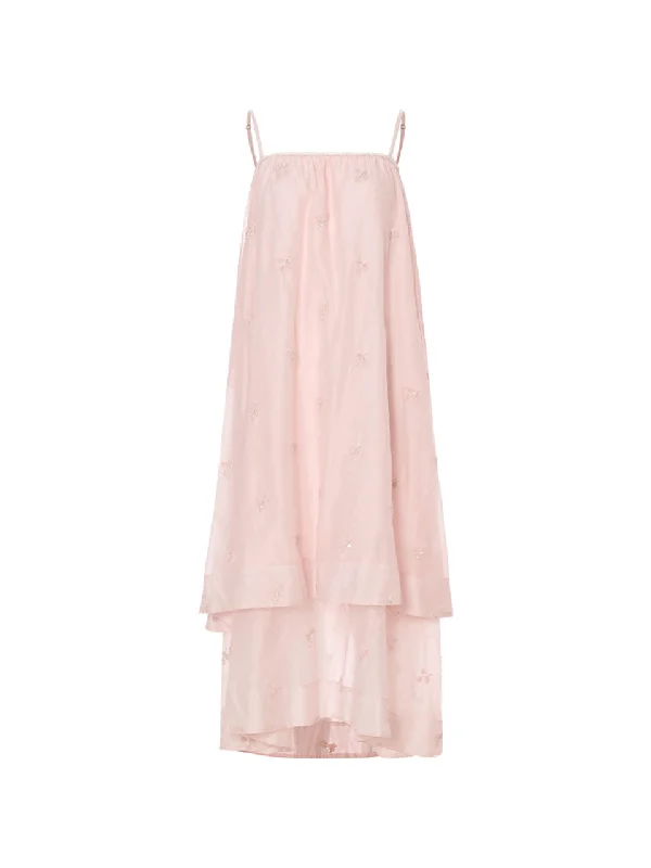 Bella tiered long dress Tunics Sophisticated sleek