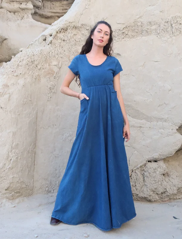 Heirloom Empire Perfect Pockets Long Dress Tunics Modern contemporary