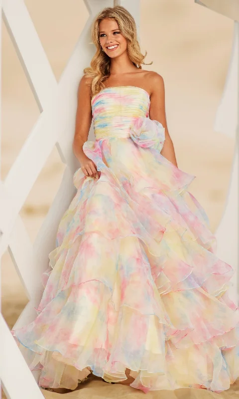 Formal Long Dress JVN37456 By JVN by Jovani Tunics Top rated