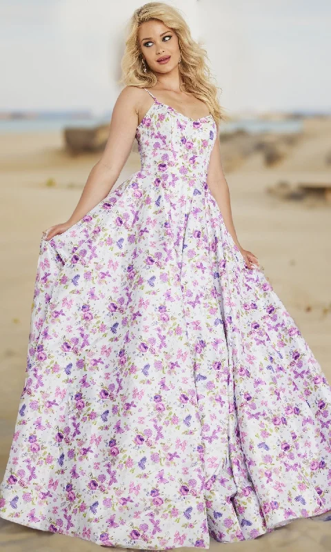 Formal Long Dress JVN38218 By JVN by Jovani Tunics Hiking breathable