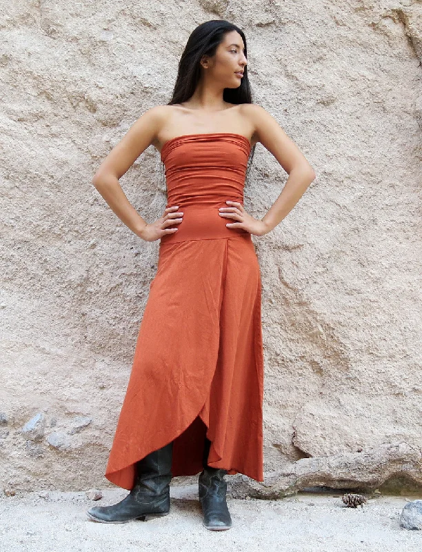 Love Me 2 Times Petal Long Dress Tunics Stylish elegant