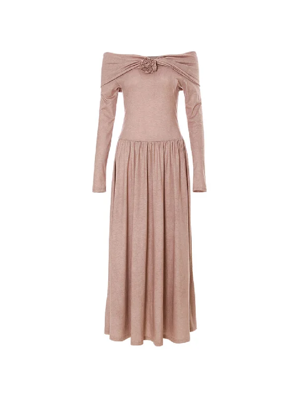 Lucia off-shoulder long dress Tunics Bestseller popular