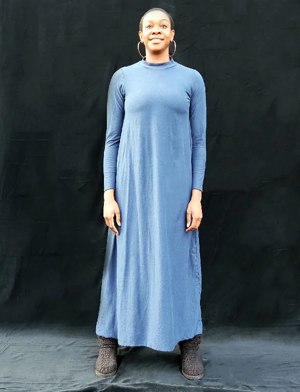 Mock Ojai Long Dress Tunics Formal black