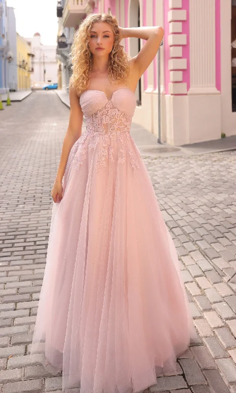 Formal Long Dress T1326 By Nox Anabel Tunics Luxurious high-end