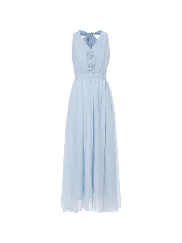 Rhea v neck long dress Tunics Modern contemporary