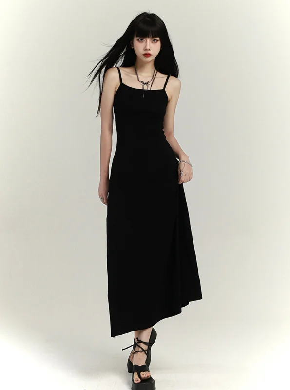 Slim Waist Hip-Covering Slip Dress Tunics Sale discount