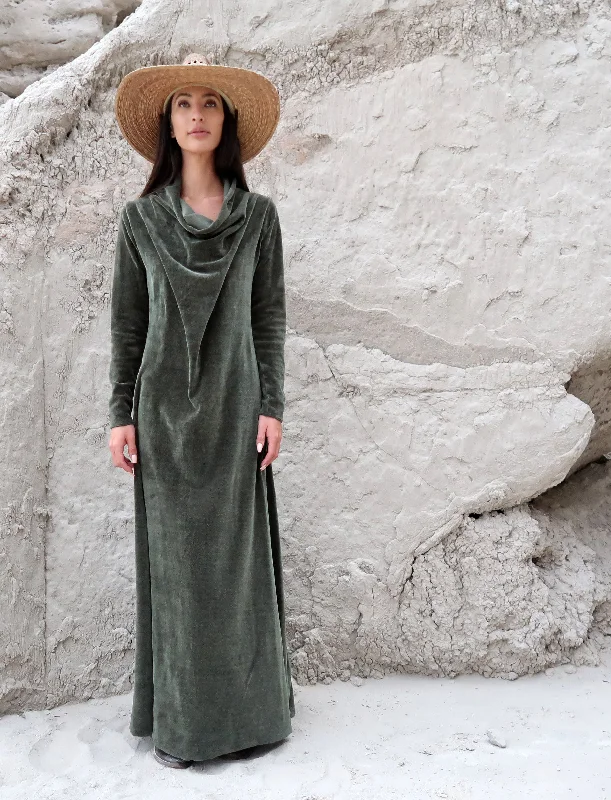 VELOUR Vagabond Simplicity Long Dress Tunics Trendy modern